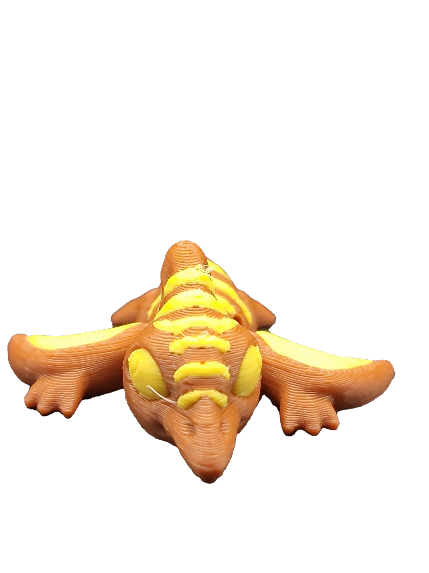 Articulated 3D Printed Baby Pterodactyl – Flexi Dino Fidget / Collectible