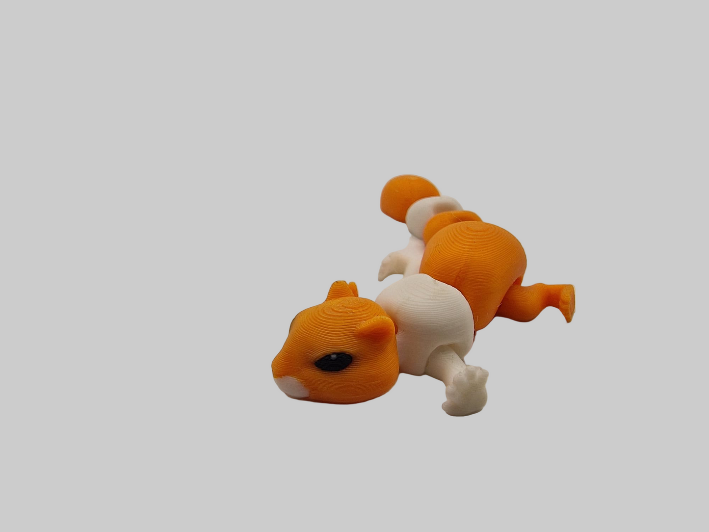 Articulated 3D Printed Squirrel Toy – Flexible, Creative STEM Play by Printlings