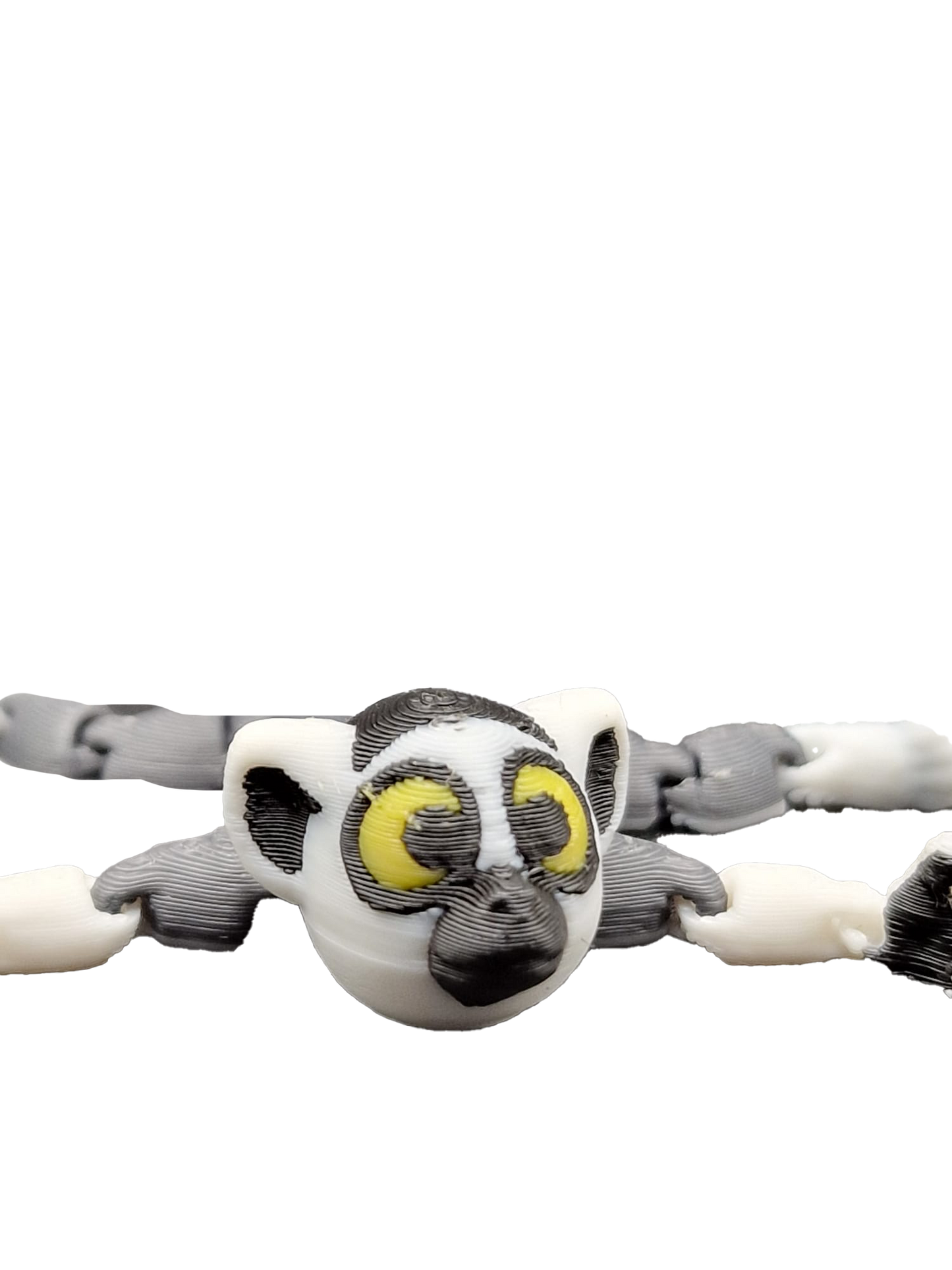 Articulated Lemur Figure – 3D Printed Poseable Toy for Creative Play | Printlings