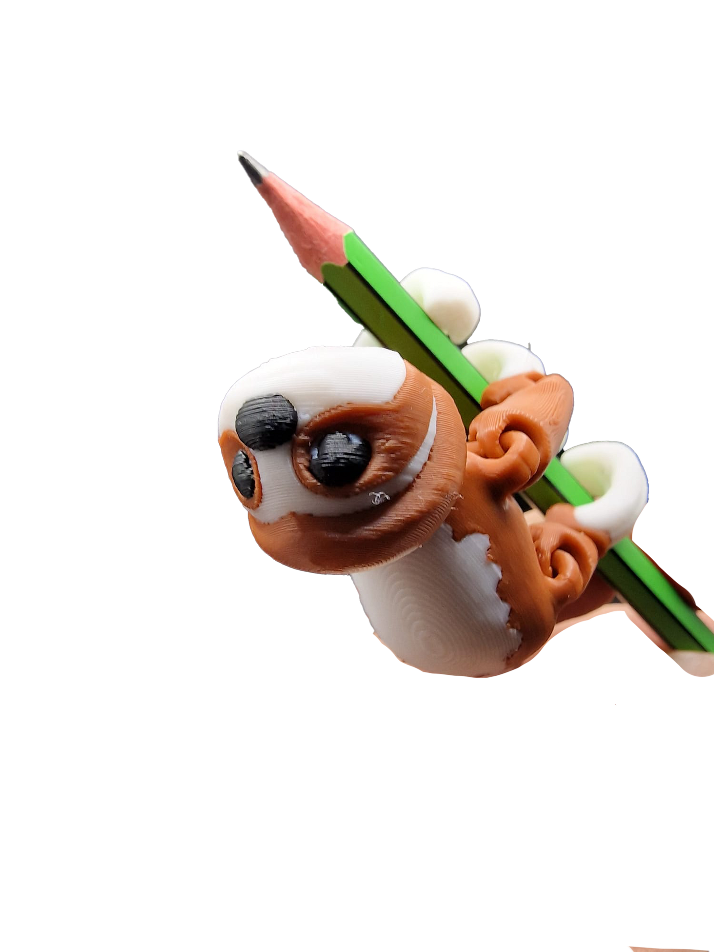 Articulated 3D Printed Slinky Sloth – Flexi Fidget Toy