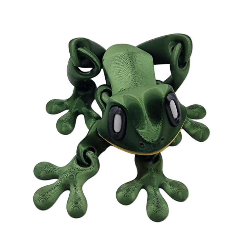 Blob frog with magnets